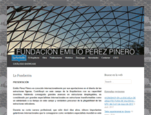 Tablet Screenshot of perezpinero.org